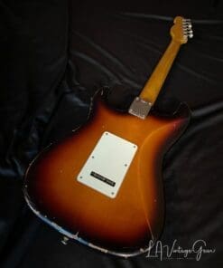 K-Line Springfield  3 Tone Sunburst S-Style Electric Guitar - Image 8