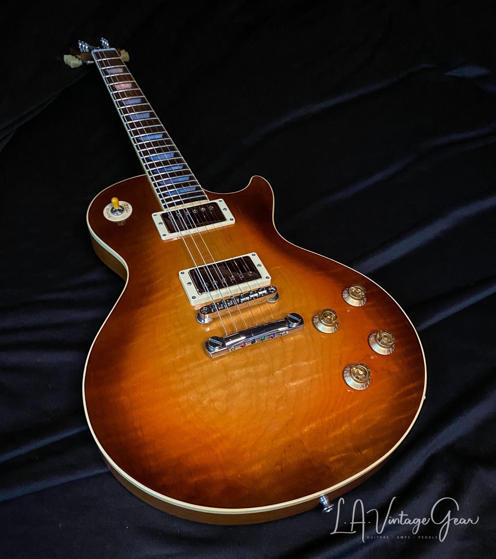 Marc Rutters LP Style Electric Guitar - Tom Holmes Pickups! - Image 3