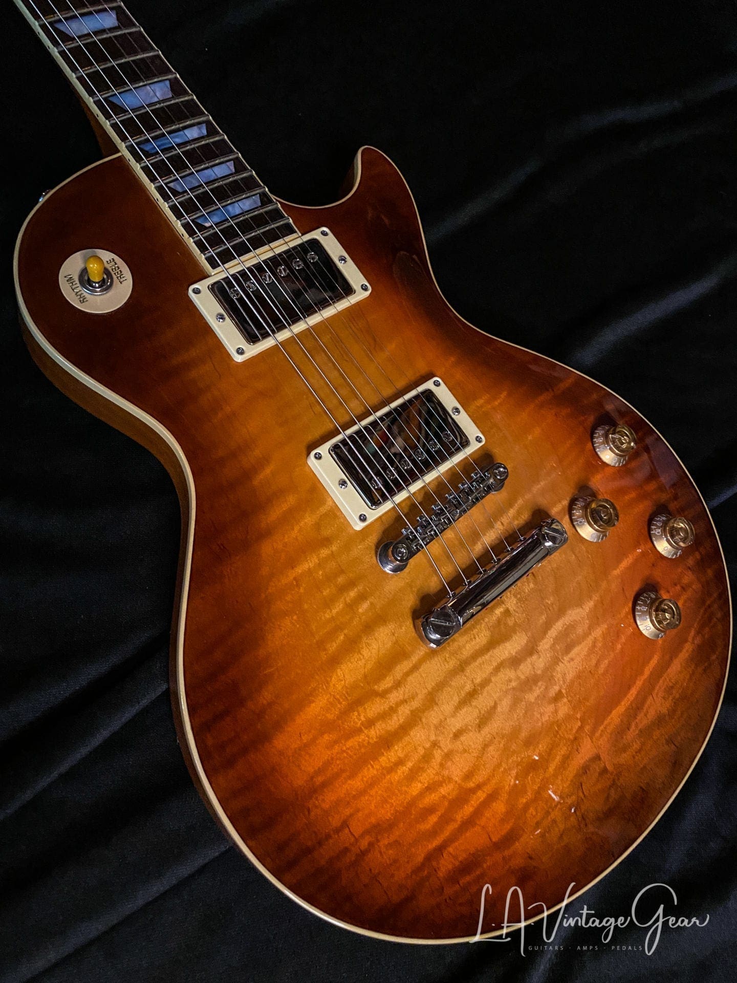 Marc Rutters LP Style Electric Guitar - Tom Holmes Pickups! - Image 4