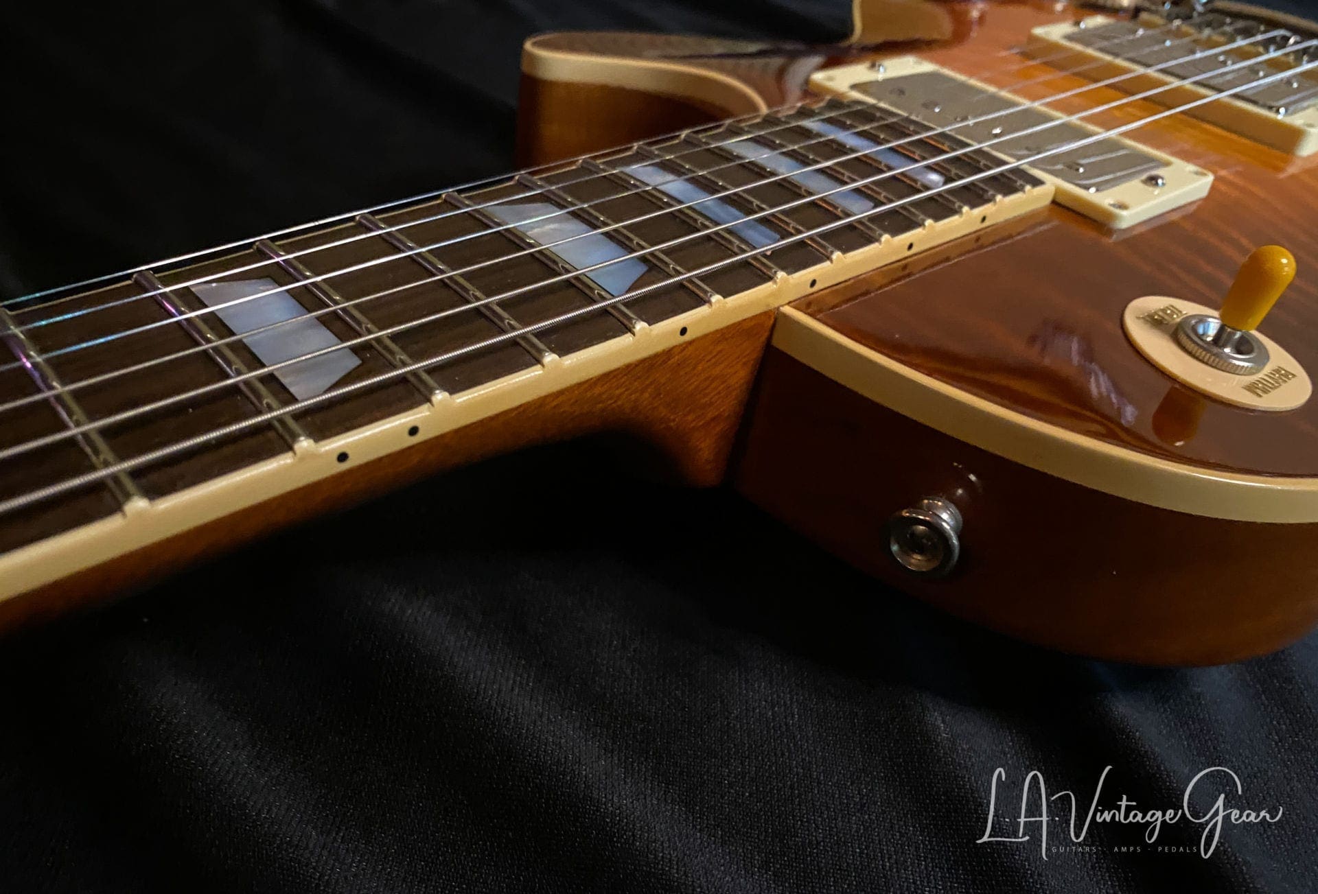 Marc Rutters LP Style Electric Guitar - Tom Holmes Pickups! - Image 14