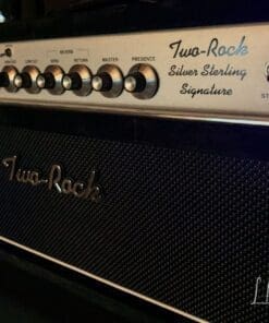 (Pre-Order) Two Rock Silver Sterling Signature 100 Watt Head - Black Suede & Silver Chassis