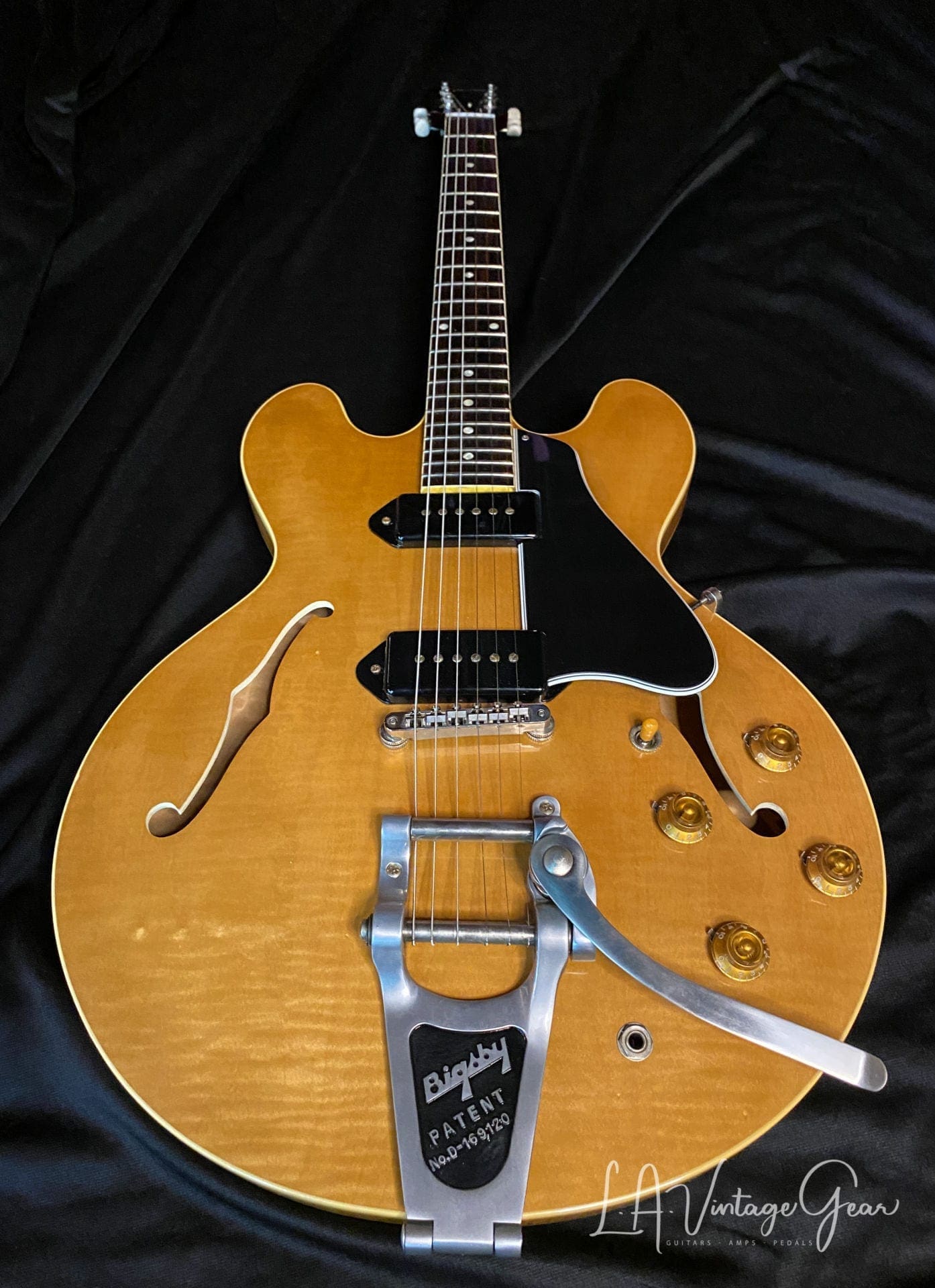 Gibson Memphis ES-330 Electric Guitar - '61 Reissue in Tiger Maple Finish (2016) - Image 2