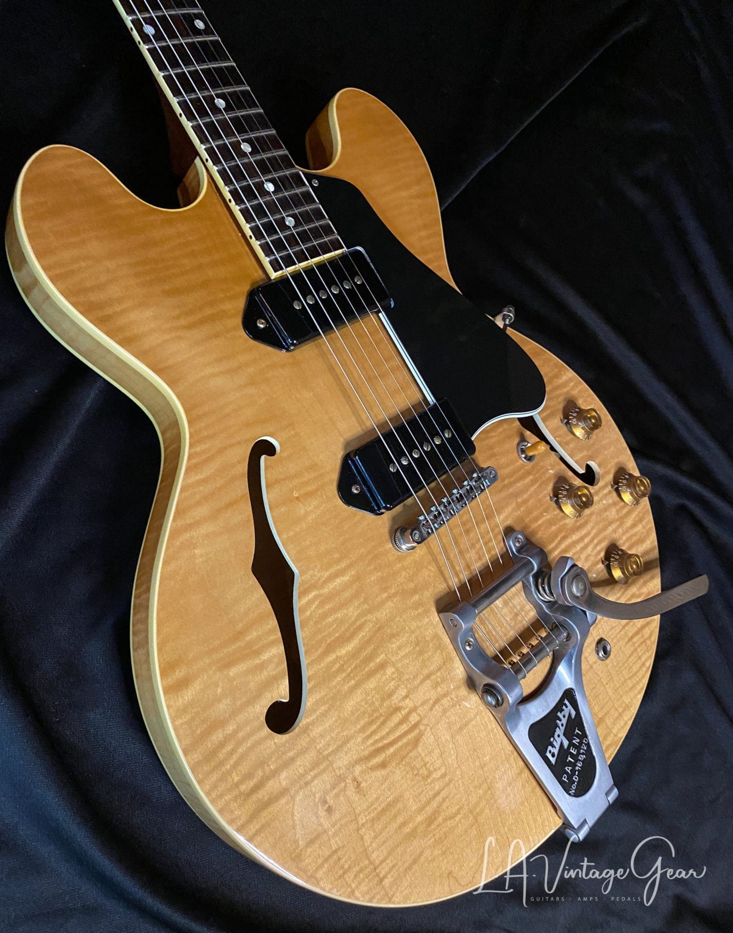 Gibson Memphis ES-330 Electric Guitar - '61 Reissue in Tiger Maple Finish (2016) - Image 4