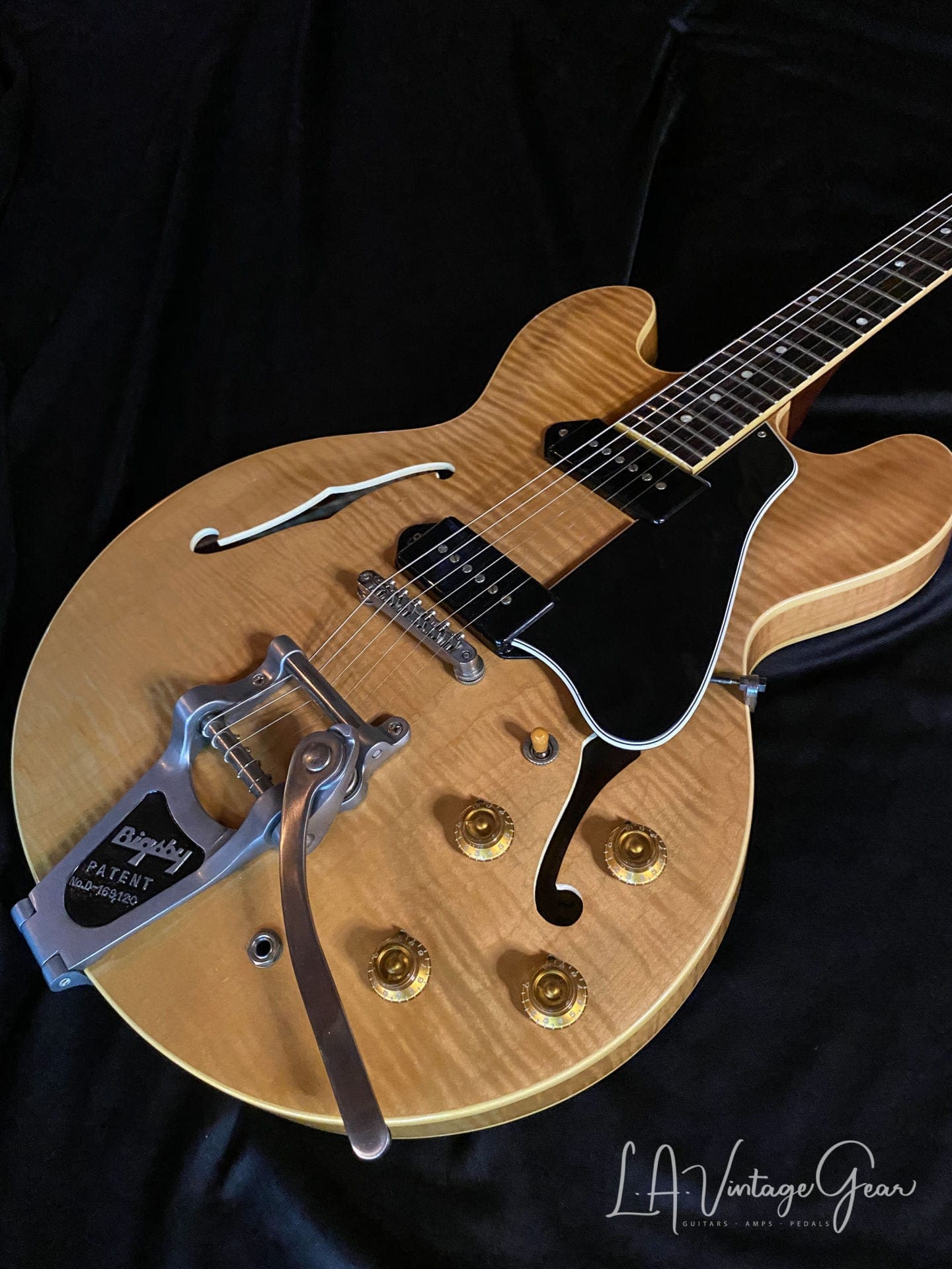 Gibson Memphis ES-330 Electric Guitar - '61 Reissue in Tiger Maple Finish (2016) - Image 8