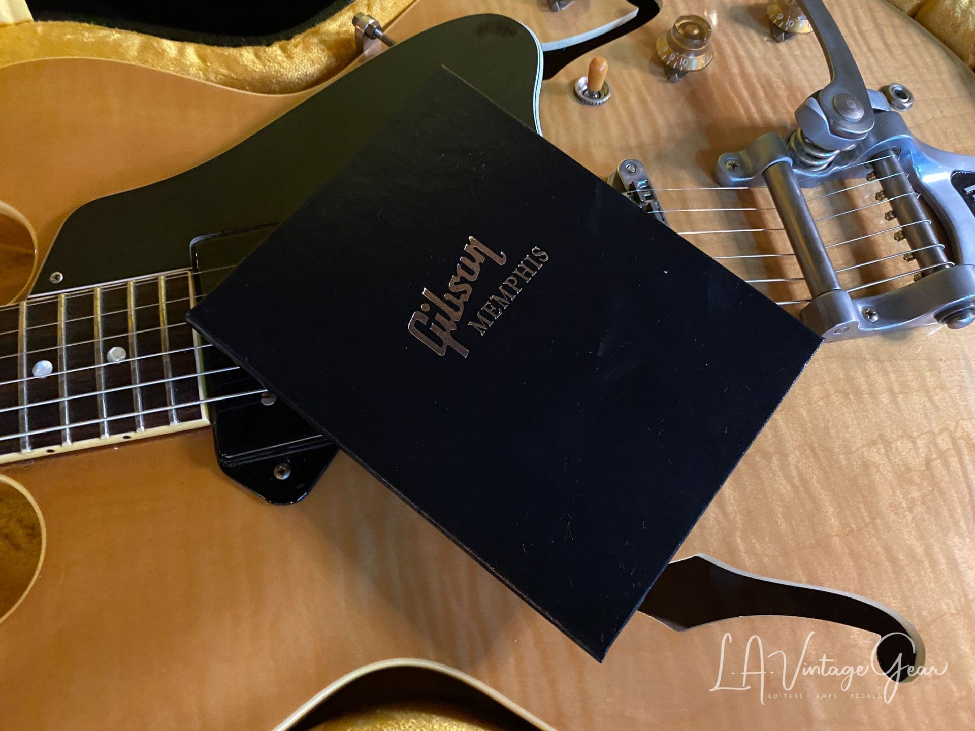 Gibson Memphis ES-330 Electric Guitar - '61 Reissue in Tiger Maple Finish (2016) - Image 20