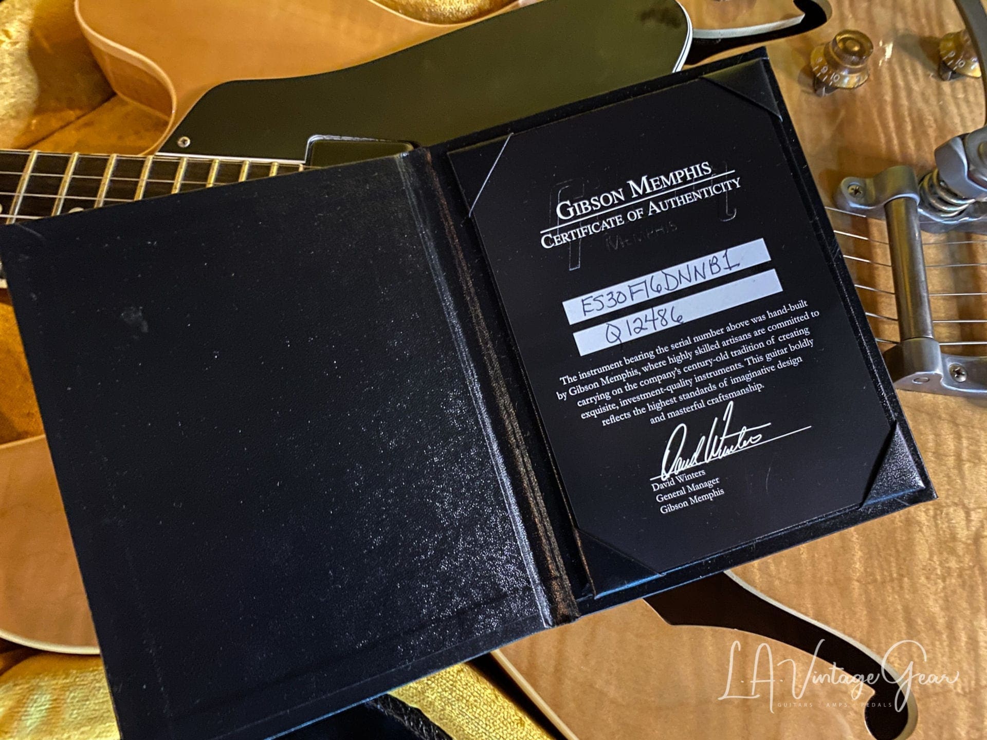 Gibson Memphis ES-330 Electric Guitar - '61 Reissue in Tiger Maple Finish (2016) - Image 21