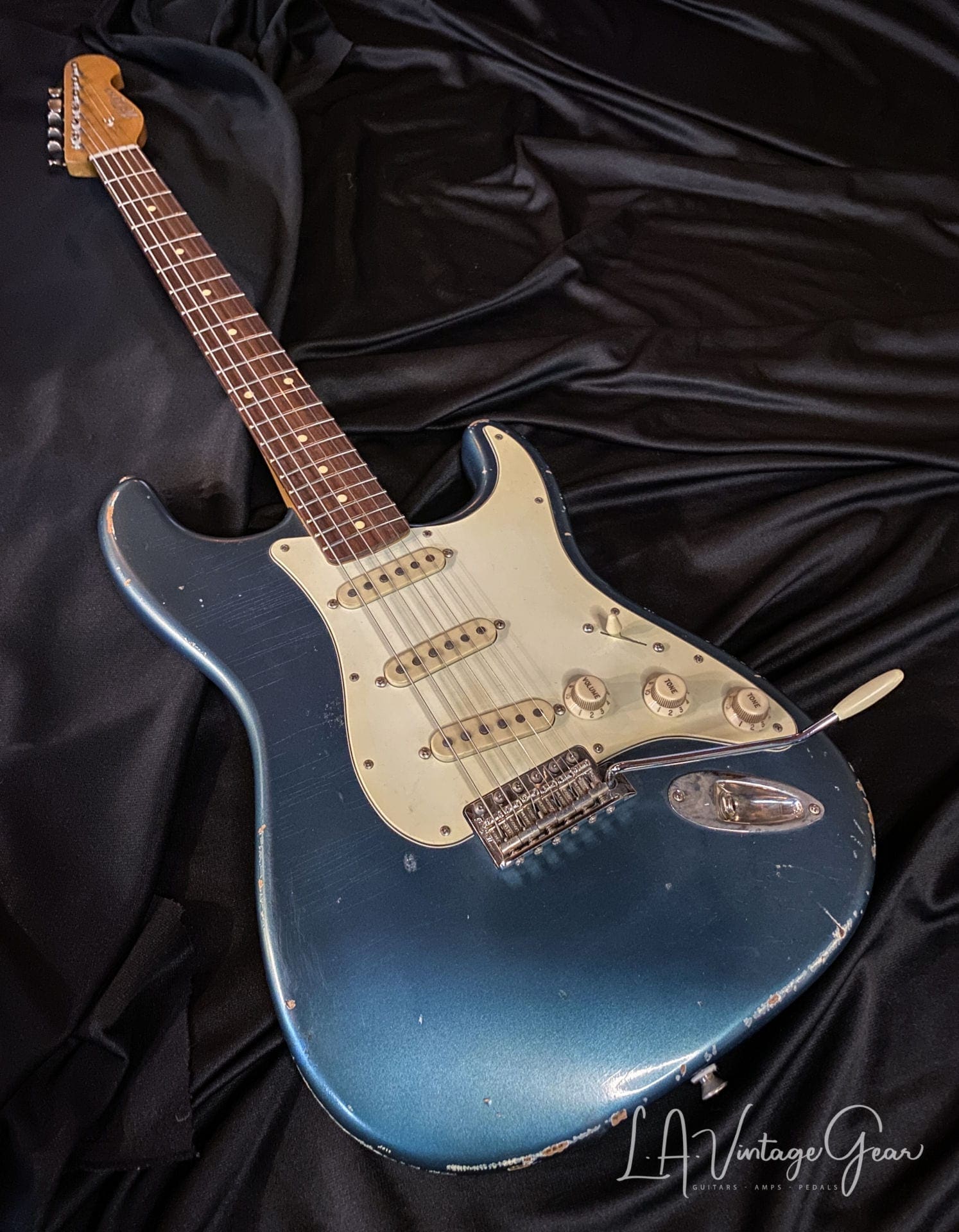 K-Line Springfield Electric Guitar in Lake Placid Blue - Image 3