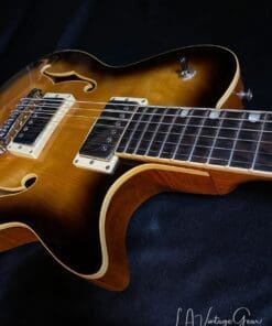 Rutters 'Kingston' Semi-Hollow Body Electric Guitar - ' Proto2 ' Loaded with Ron Ellis Pickups - Image 6