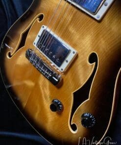 Rutters 'Kingston' Semi-Hollow Body Electric Guitar - ' Proto2 ' Loaded with Ron Ellis Pickups - Image 5