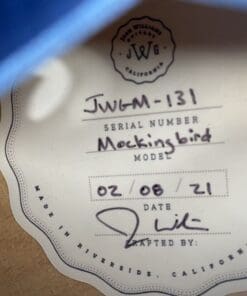 Josh Williams Mockingbird Electric Guitar in Pelham Blue - JWGM 131 - Brand New - Tone Specific Pups - Image 14