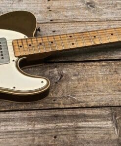 Danocaster 'Mongrel' Double Bound Single Cut Electric Guitar - Aged Penny Finish - Image 5
