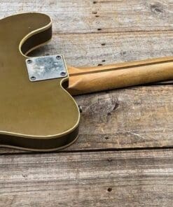 Danocaster 'Mongrel' Double Bound Single Cut Electric Guitar - Aged Penny Finish - Image 8