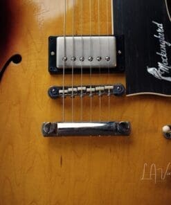 Josh Williams Mockingbird Electric Guitar in a 3T Sunburst Finish and Vintage Small Blocks - JWGM129 - Image 4