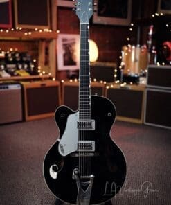 Gretsch 6120 Electric Guitar - Jet Black Finish Owned & Signed by Doyle Bramhall II