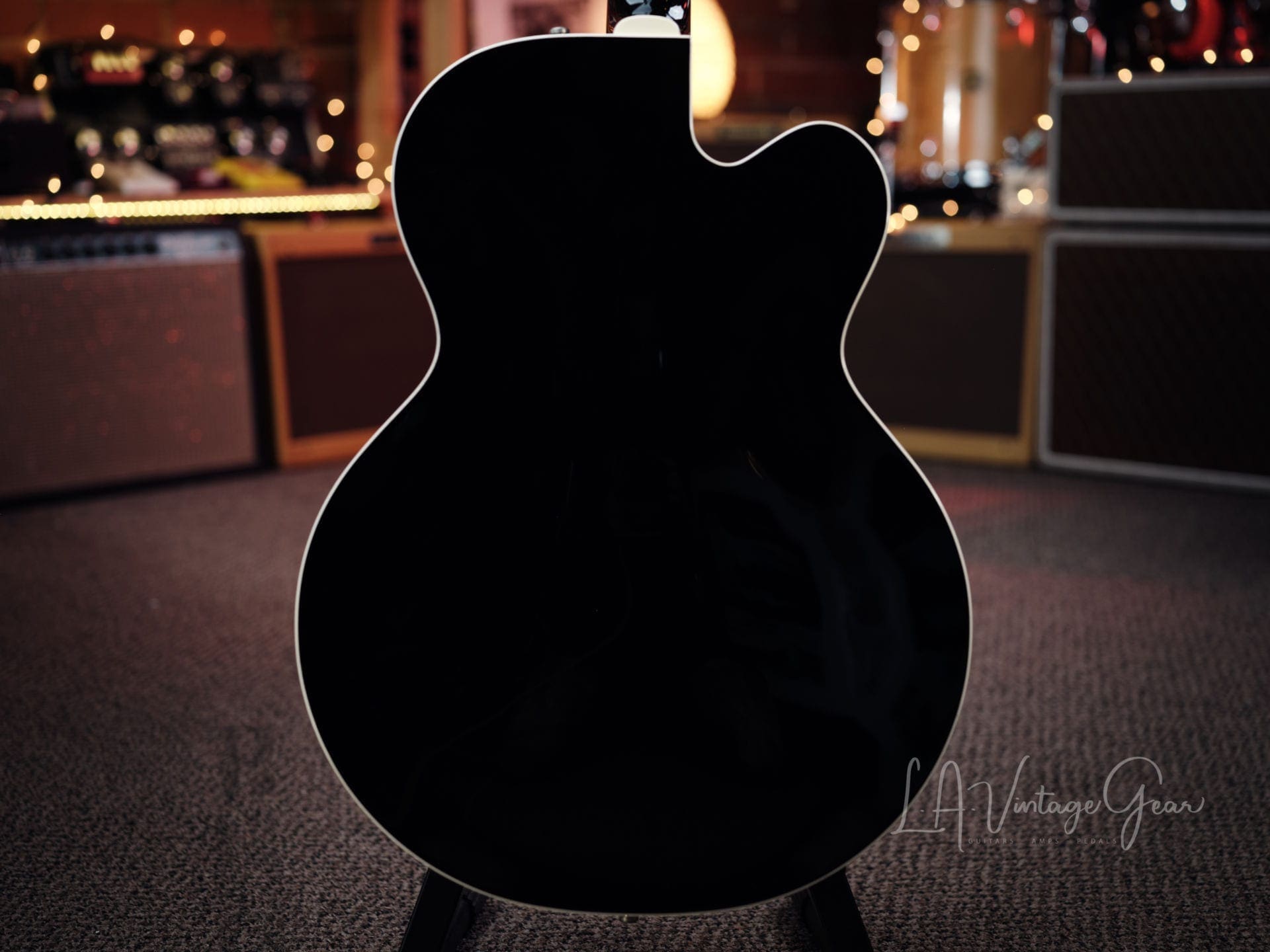 Gretsch 6120 Electric Guitar - Jet Black Finish Owned & Signed by Doyle Bramhall II - Image 10