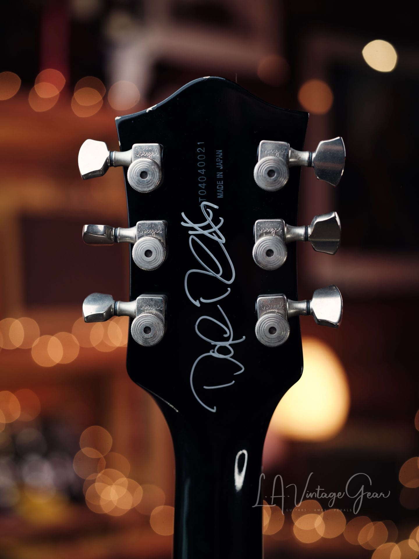 Gretsch 6120 Electric Guitar - Jet Black Finish Owned & Signed by Doyle Bramhall II - Image 14