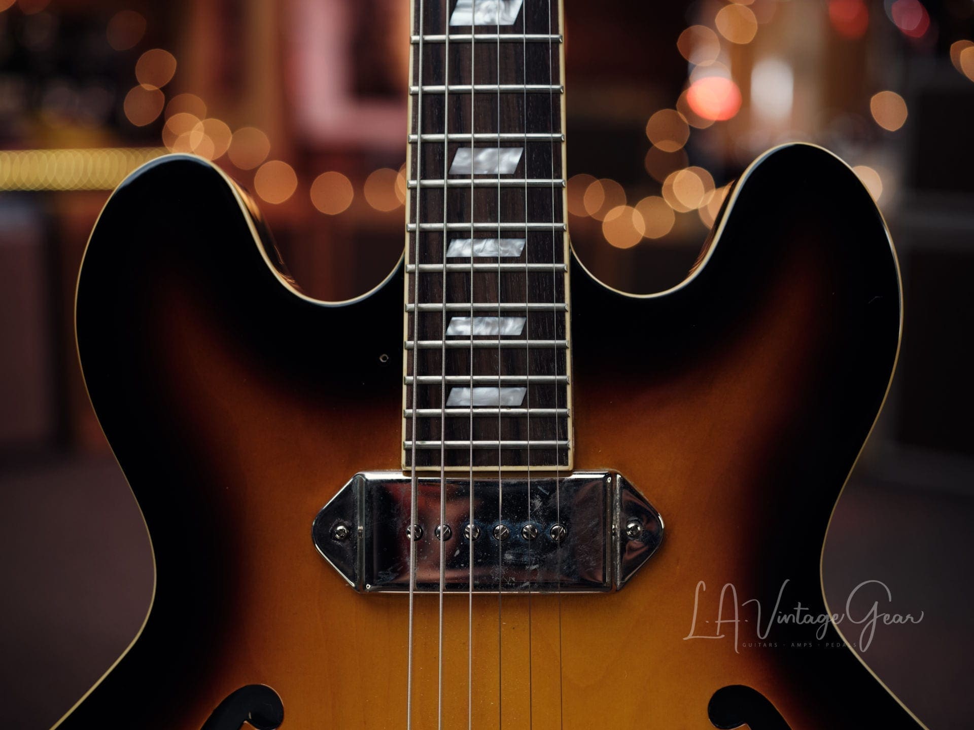 Epiphone Casino Electric Guitar in a Sunburst Finish- Doyle Bramhall Owned - Image 3