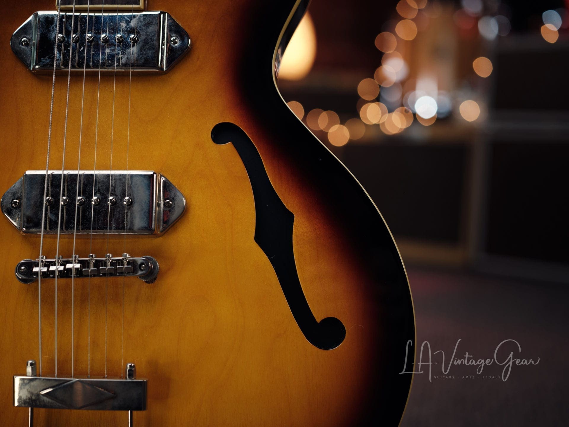 Epiphone Casino Electric Guitar in a Sunburst Finish- Doyle Bramhall Owned - Image 6