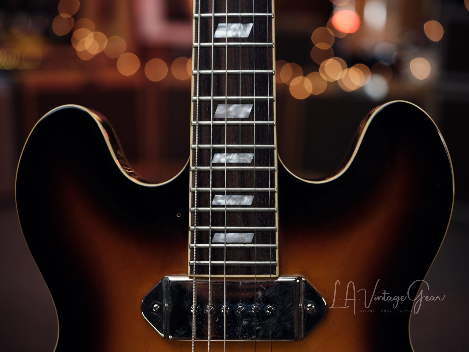 Epiphone Casino Electric Guitar in a Sunburst Finish- Doyle Bramhall Owned - Image 8