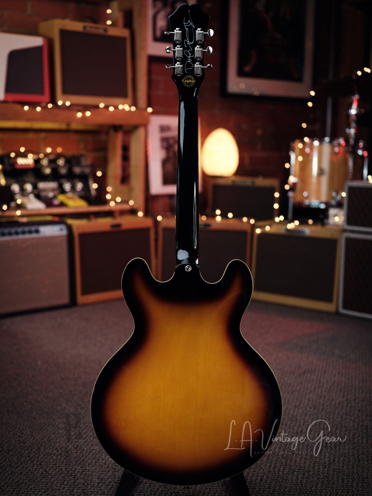 Epiphone Casino Electric Guitar in a Sunburst Finish- Doyle Bramhall Owned - Image 10