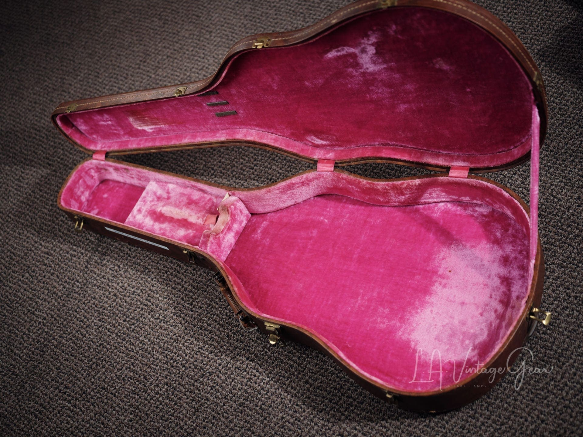 Gibson 1961 Vintage Cherry 355 TD Electric Guitar - 'Lefty' with Bigsby Tailpiece & PAF's ! Wow ! - Image 20