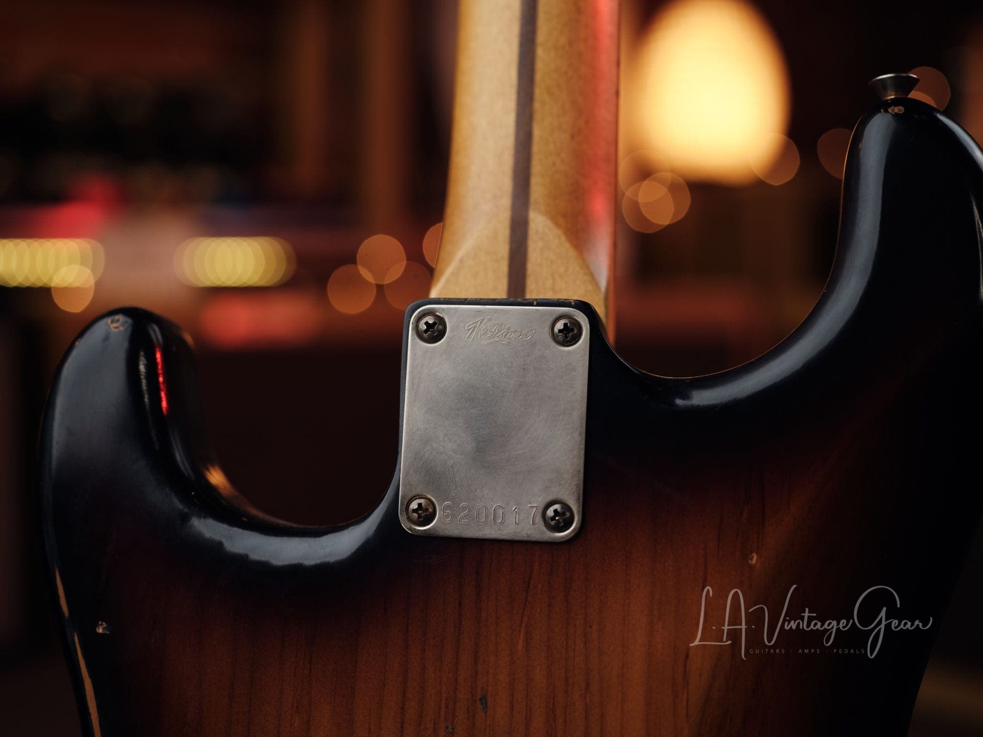 K-Line Springfield S-Style Electric Guitar - 2Tone Sunburst & Roasted Pine Body - Great Gtr . - Image 10