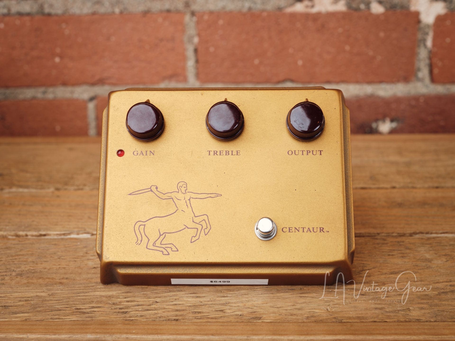Klon Centaur 'Gold Horsie' Overdrive Pedal - Vintage and Mint!