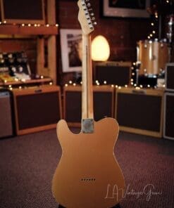 Danocaster Double Bound Single Cut Electric Guitar - in a Faded Out Candy Apple Finish! - Image 6