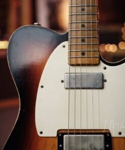 Danocaster 'Mongrel' Single Cut Electric Guitar - Double Bound Sunburst with Arcane Pickups! - Image 7