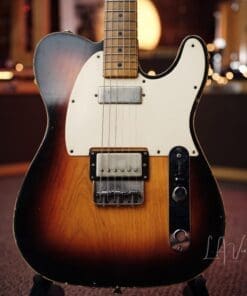 Danocaster 'Mongrel' Single Cut Electric Guitar - Double Bound Sunburst with Arcane Pickups!