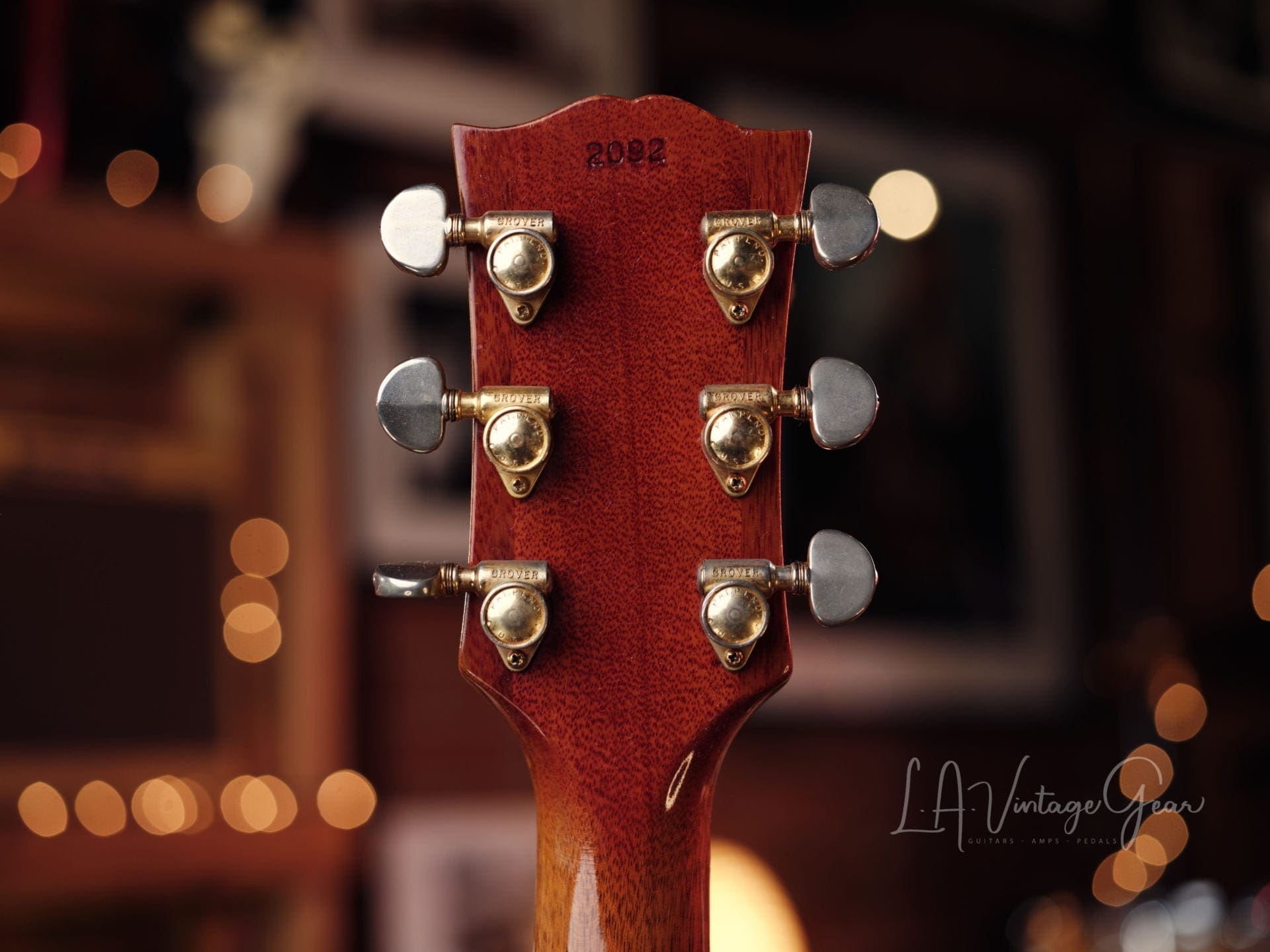 Gibson 1961 Vintage Cherry 355 TD Electric Guitar - 'Lefty' with Bigsby Tailpiece & PAF's ! Wow ! - Image 10