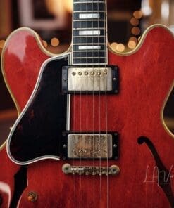 Gibson 1961 Vintage Cherry 355 TD Electric Guitar - 'Lefty' with Bigsby Tailpiece & PAF's ! Wow ! - Image 4