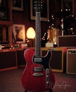 Shabat 'Lion Special' T-Style Electric Guitar - Cherry Mahogany Finish!