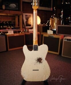 Shabat 'Lion' T-Style Electric Guitar - Vintage White Finish - Pine Body and Lollar J Street Pickups! - Image 10