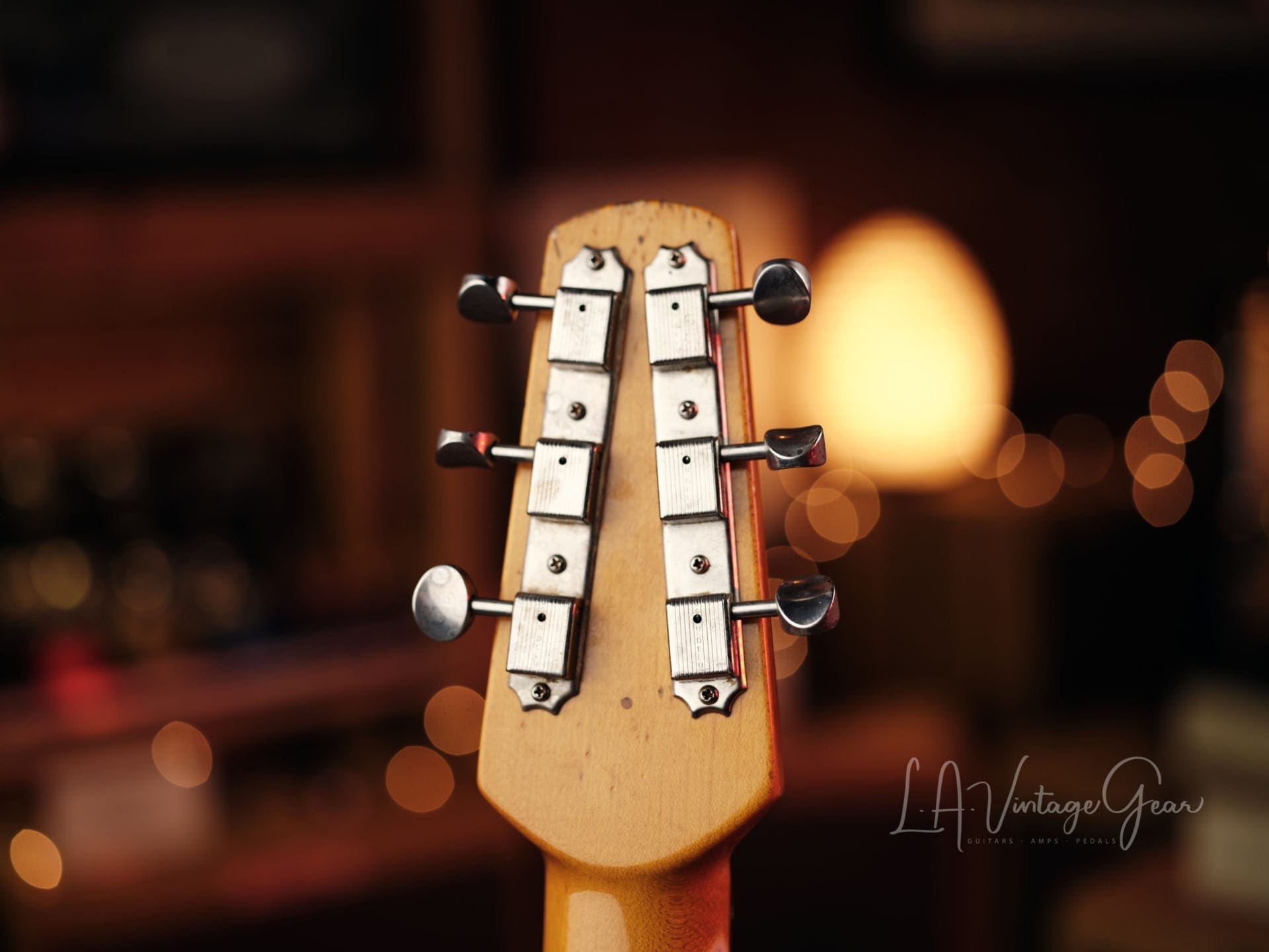 Shabat 'Lion' T-Style Electric Guitar - Vintage White Finish - Pine Body and Lollar J Street Pickups! - Image 17