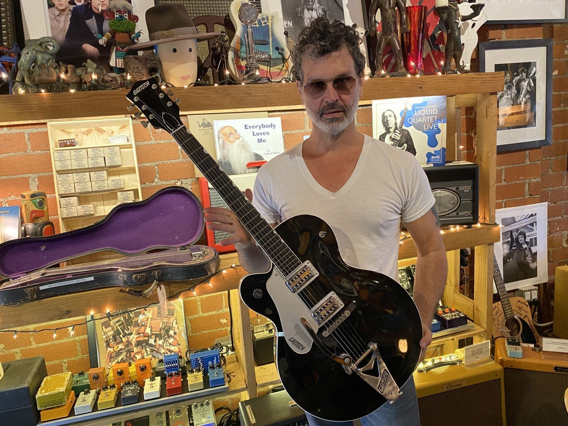 Gretsch 6120 Electric Guitar - Jet Black Finish Owned & Signed by Doyle Bramhall II - Image 18