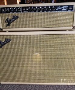 Fender 1963 Blonde Showman Head &  1x12 Cab with Lansing Speaker & Tone Ring - Image 2