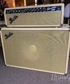 Fender 1963 Blonde Showman Head &  1x12 Cab with Lansing Speaker & Tone Ring