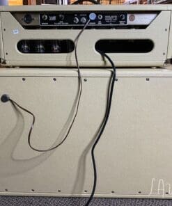 Fender 1963 Blonde Showman Head &  1x12 Cab with Lansing Speaker & Tone Ring - Image 7