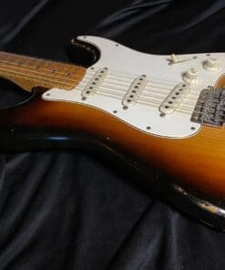 Danocaster 3T Double Cut Sunburst - Rocketfire Pickups! - Image 5