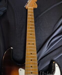 Danocaster 3T Double Cut Sunburst - Rocketfire Pickups! - Image 10