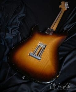 Danocaster 3T Double Cut Sunburst - Rocketfire Pickups! - Image 7