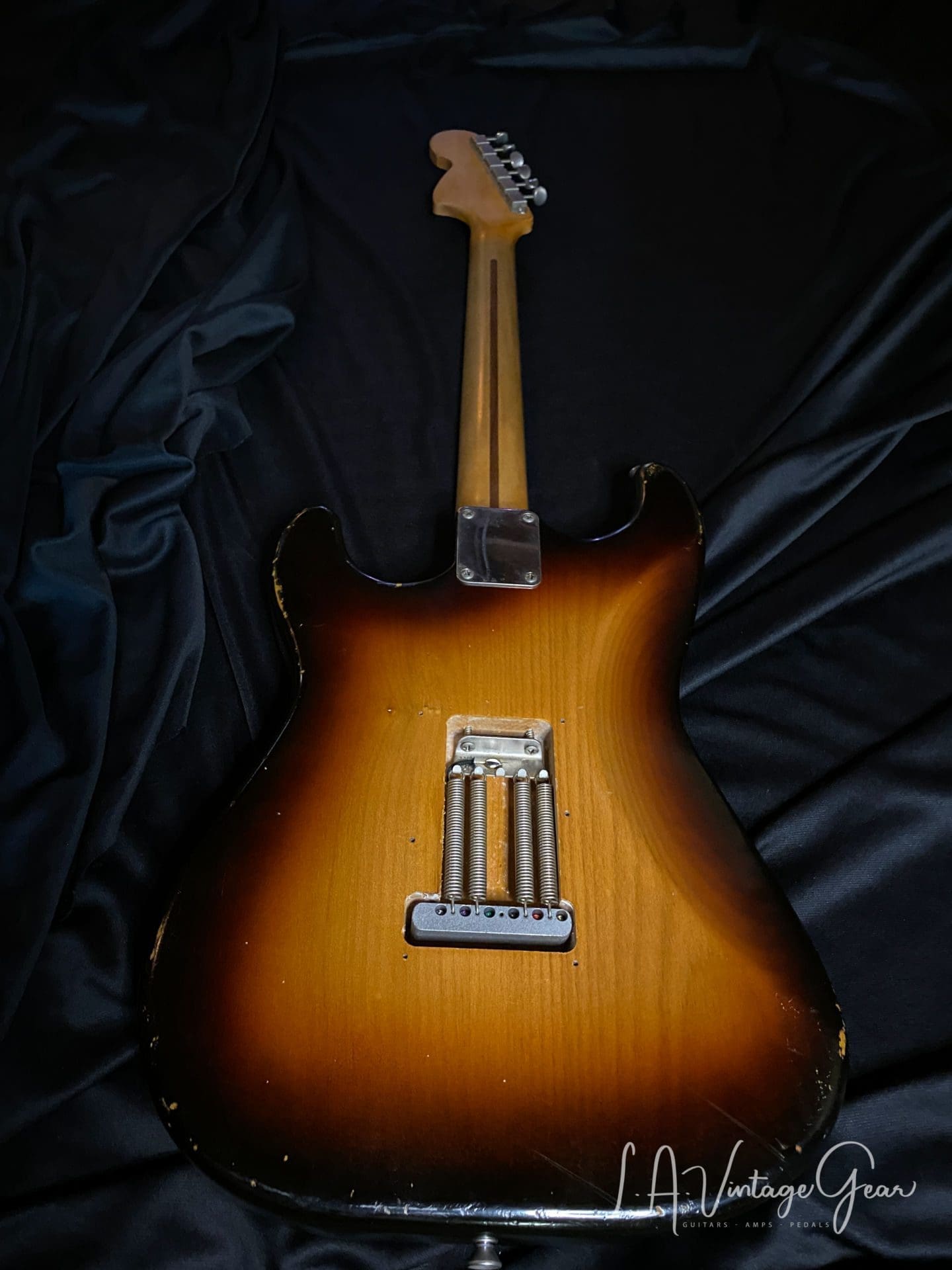 Danocaster 3T Double Cut Sunburst - Rocketfire Pickups! - Image 8