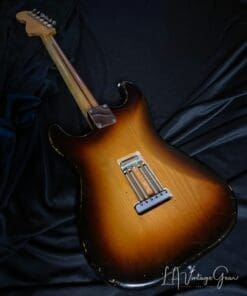 Danocaster 3T Double Cut Sunburst - Rocketfire Pickups! - Image 9