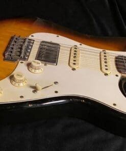 Danocaster Double Cut SSH Custom Electric Guitar - 2.5T Sunburst and Arcane Pickups - Image 12