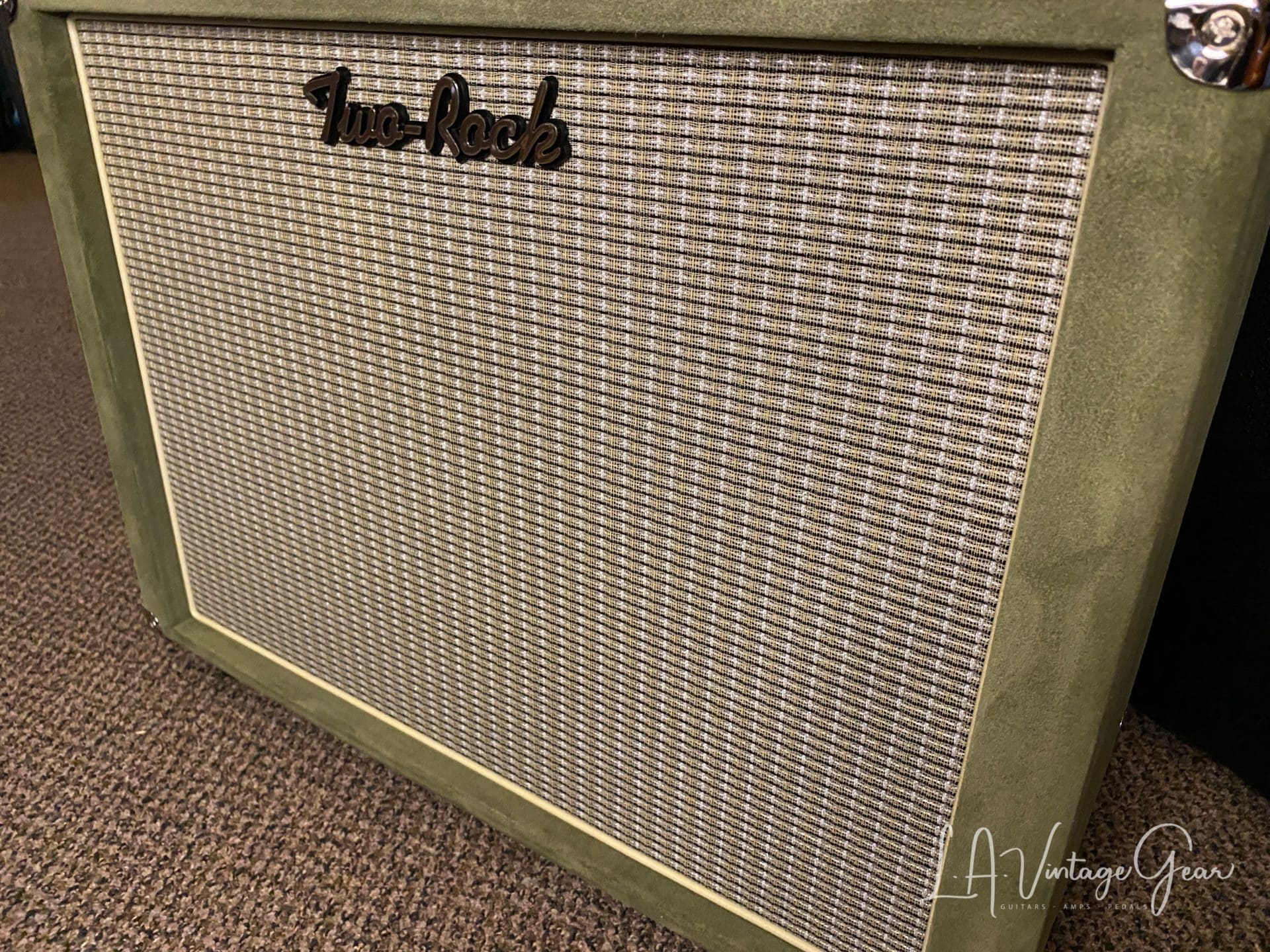 (Pre-Order) Two Rock TS1 40W Head & Matching 1 x 12 Cab - Olive Green Suede Finish - Image 5