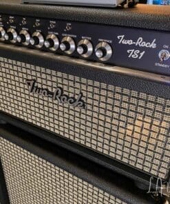 (Pre-Order) Two Rock TS1 100W Head & Matching 2 x 12 Cab - Checkered Grill Cloth & Black Bronco Tolex Finish - Image 2