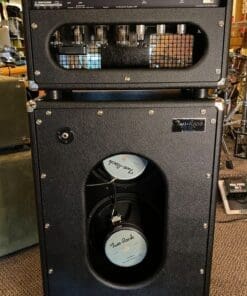 (Pre-Order) Two Rock TS1 100W Head & Matching 2 x 12 Cab - Checkered Grill Cloth & Black Bronco Tolex Finish - Image 7