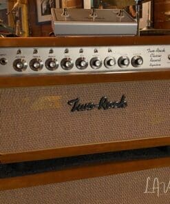 (Pre-Order) Two Rock Classic Reverb Signature 100W Head & 4x10 Cab - Golden Brown Suede & Cane Grill - Image 3