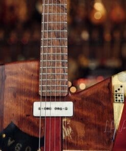 Michael Spalt Resin Top Guitar with Bigsby! Owned By R. Bogner - Image 5